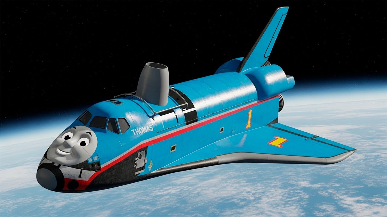 Thomas Train - Shuttle, Helicopter, Submarine, Fire Truck...#2