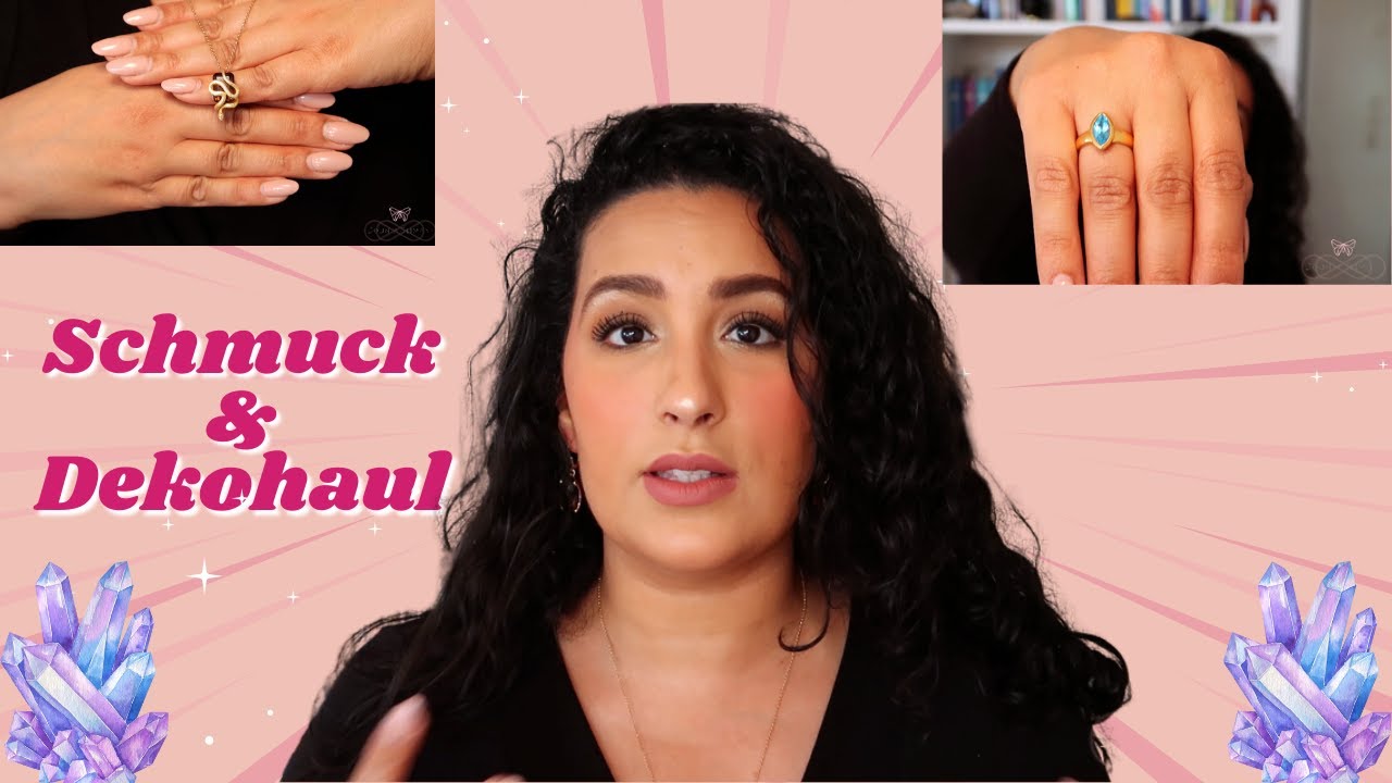 Kristallschmuck & feminine Deko Haul! - Dounia Slimani