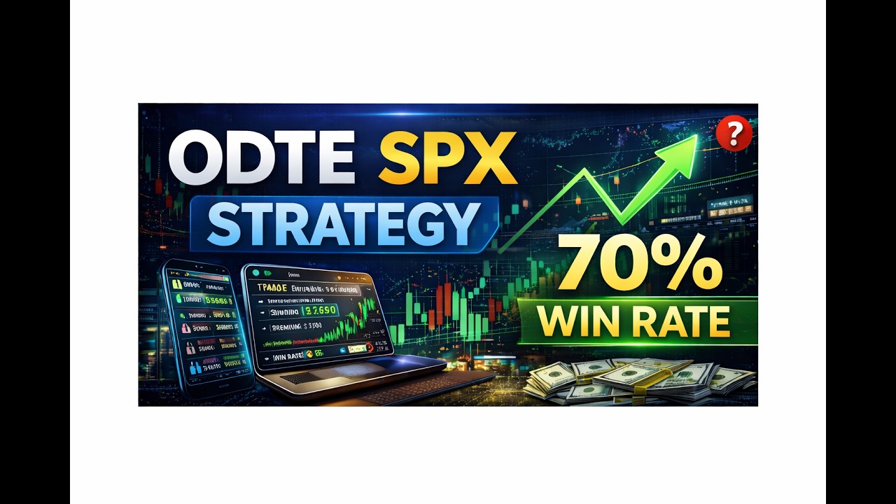 My 0DTE SPX Options Strategy (70%+ Win Rate Explained)