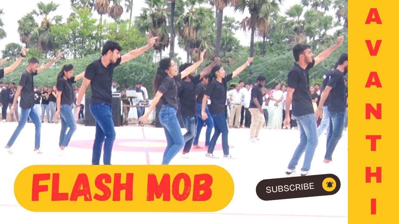 Avanthi Engineering College Latest Flash mob by cse students -2024