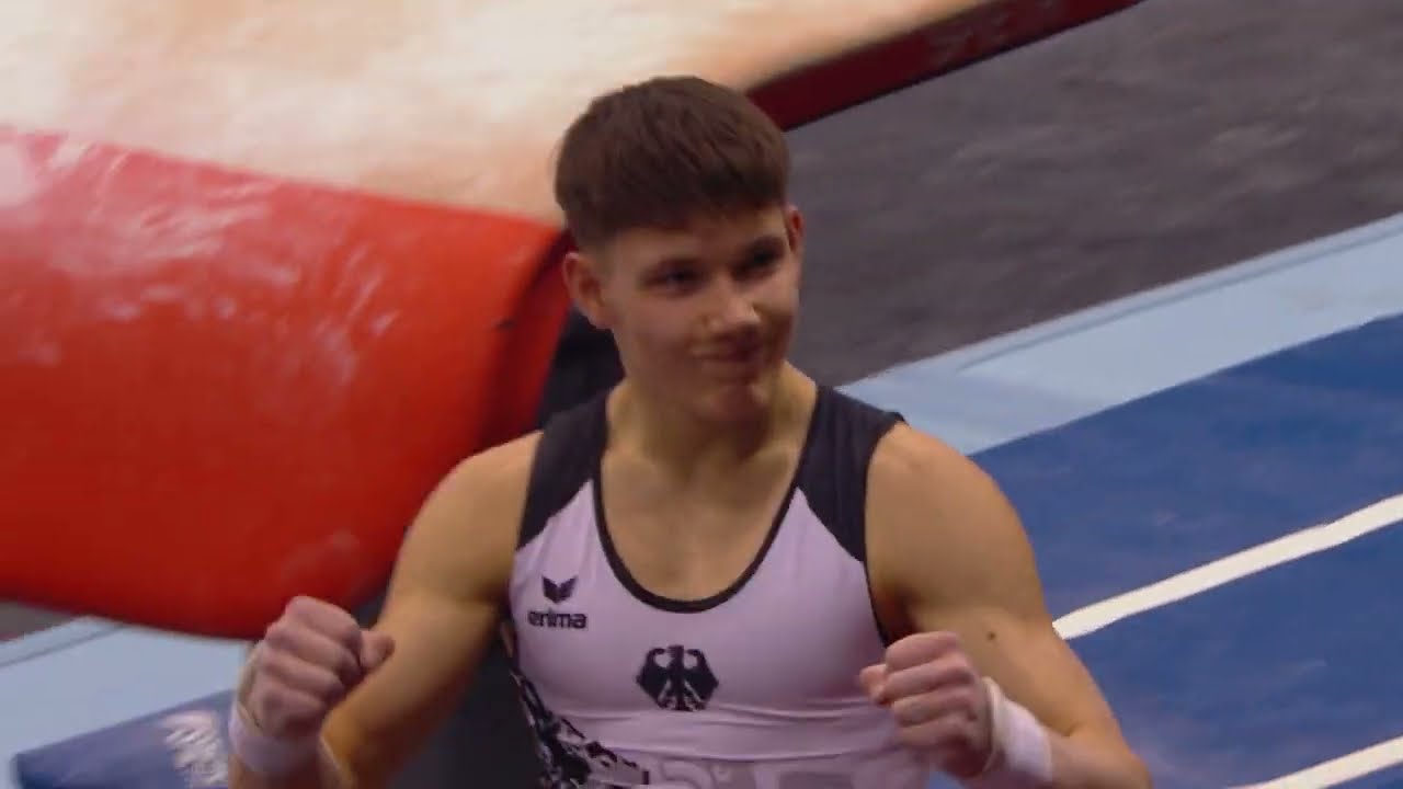 Maxim Kovalenko (GER) - Sprung - EnBW DTB Pokal 2023 (Stuttgart)