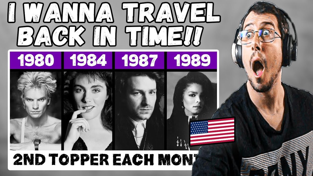 These Were the 2nd Best 80s Songs in America Each Month!? 🇺🇸