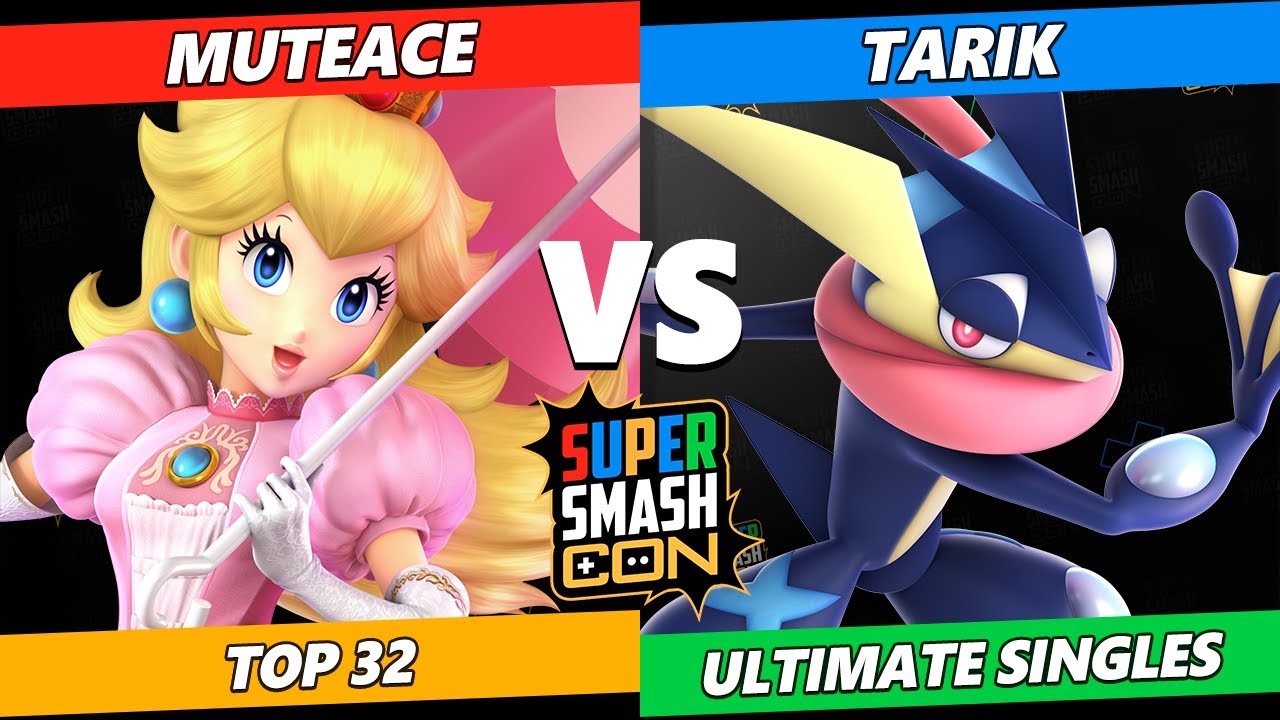 SSC 2023 Top 32 - MuteAce (Peach) Vs. Tarik (Greninja) Smash Ultimate Tournament