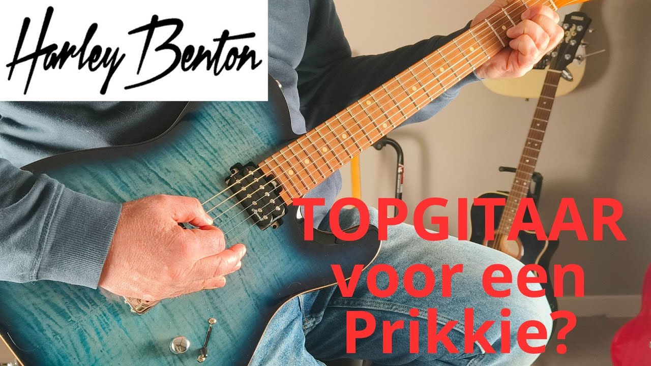 Harley Benton Fusion-T HH HT Roasted FBLB review | Een van de Beste budget gitaren!!!