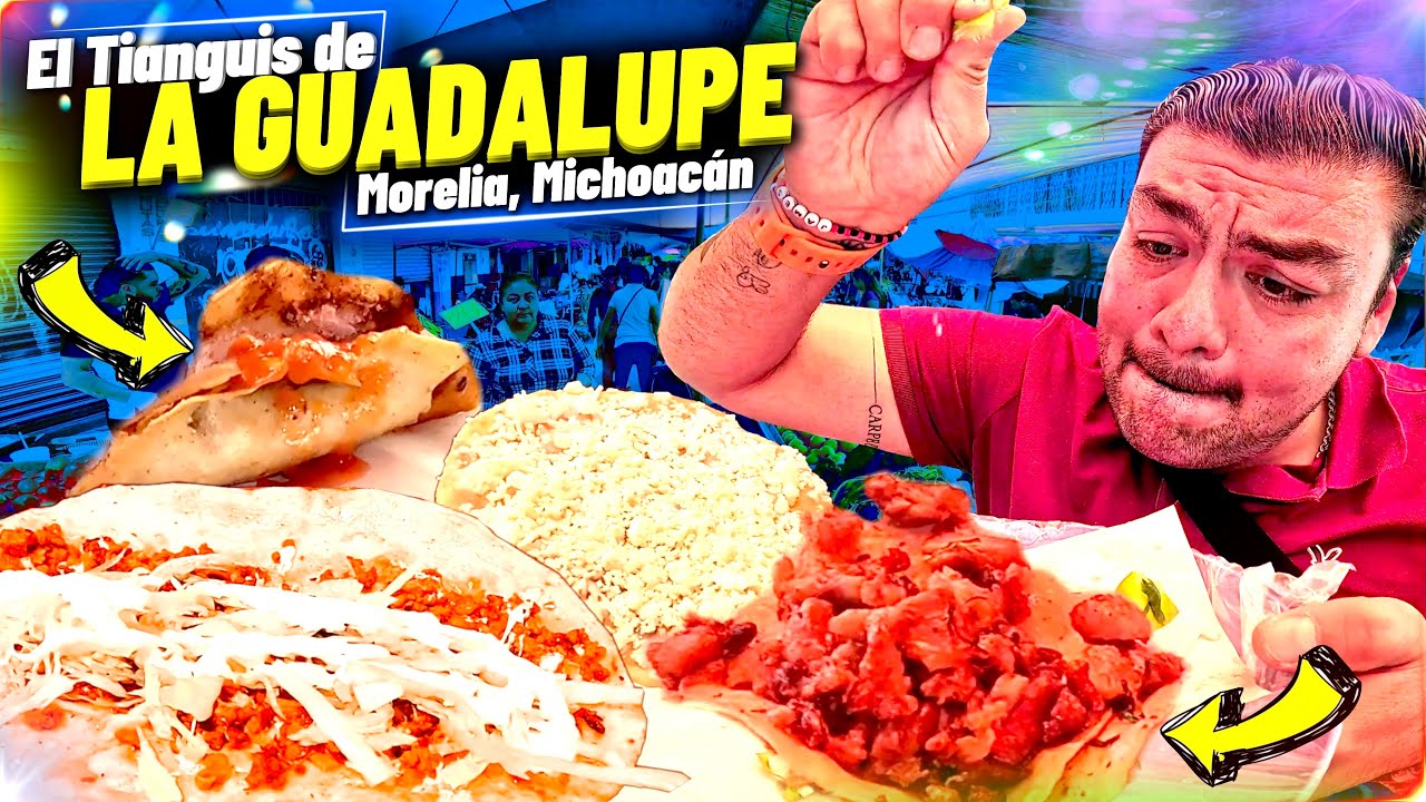 así de DELICIOSO se COME en el TIANGUIS de la GUADALUPE