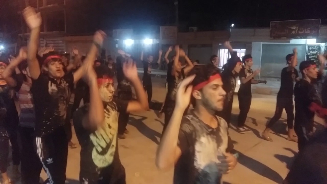 موكب لواء العباس في ذي قار قضاء سيد دخيل