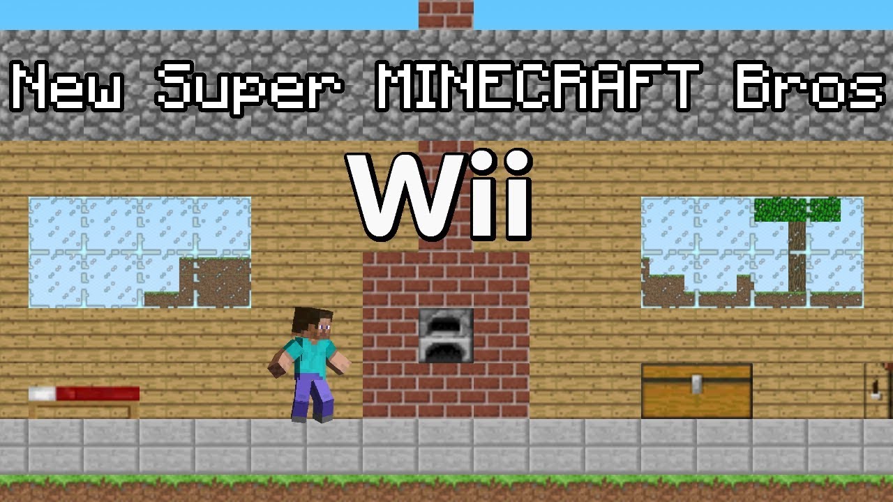 New Super MINECRAFT Bros Wii | 4K 60FPS  (15K Sub Special)