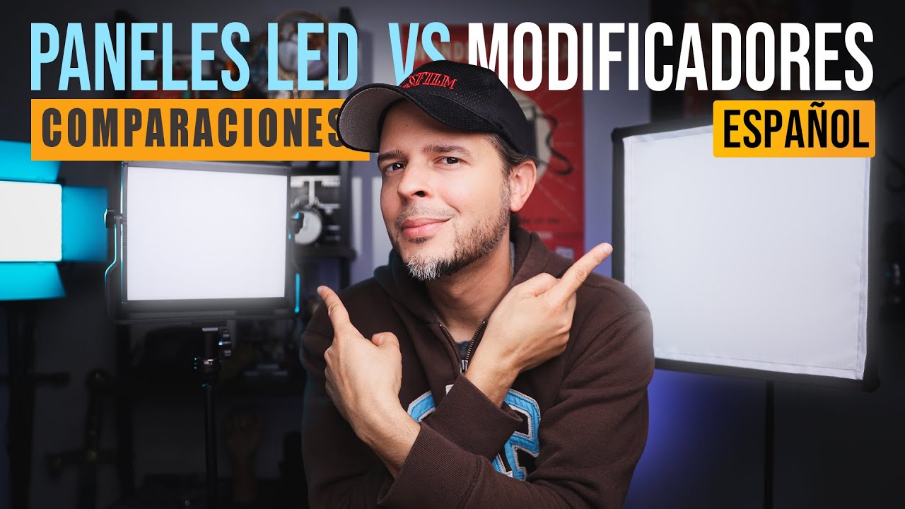 ¡Paneles LED Vs Modificadores de luz! | Comparacion | ¿Realmente Importa el tamaño?
