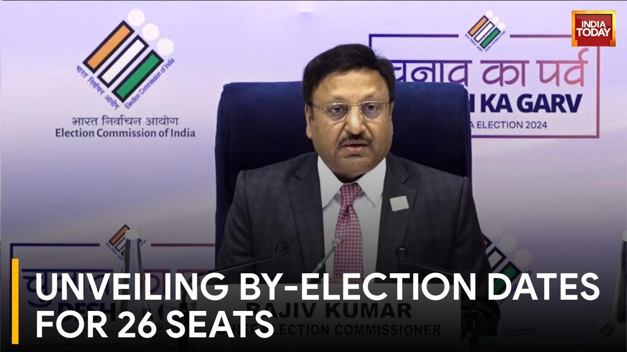 By-election Schedules for 26 Assembly Constituencies Announced | Election Date Announced 2024
