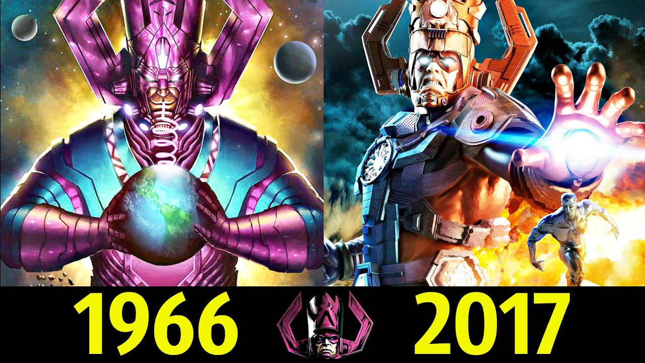 👑 Галактус - Эволюция 1966 2017 ! Все Появления Галана 🌑!
