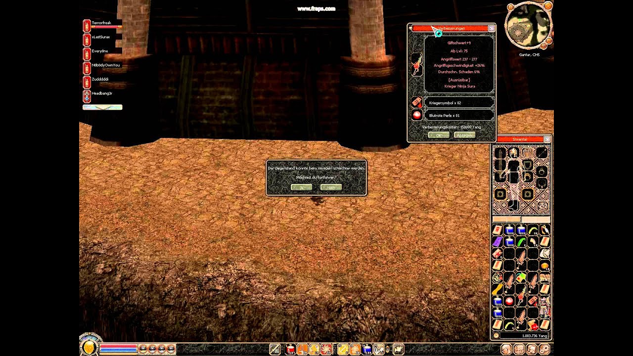 Metin2 Wird das Giftschwert+9 ?