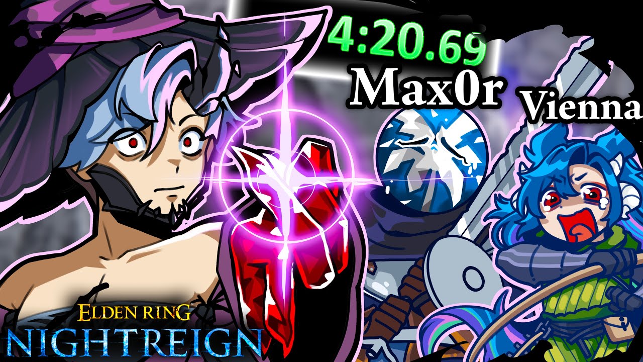 I Forced Max0r & Vienna to Speedrun Elden Ring Nightreign... This is how it went.