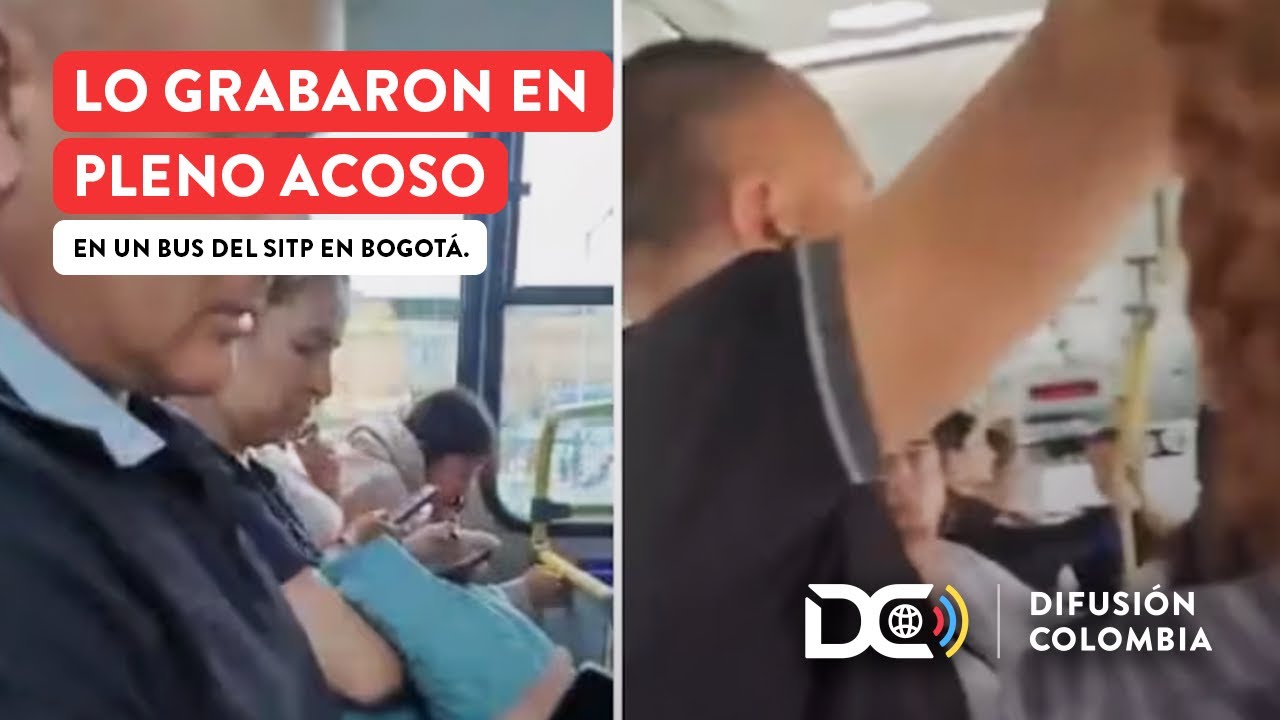 Bogotá: indignación por acoso a menor en bus del SITP