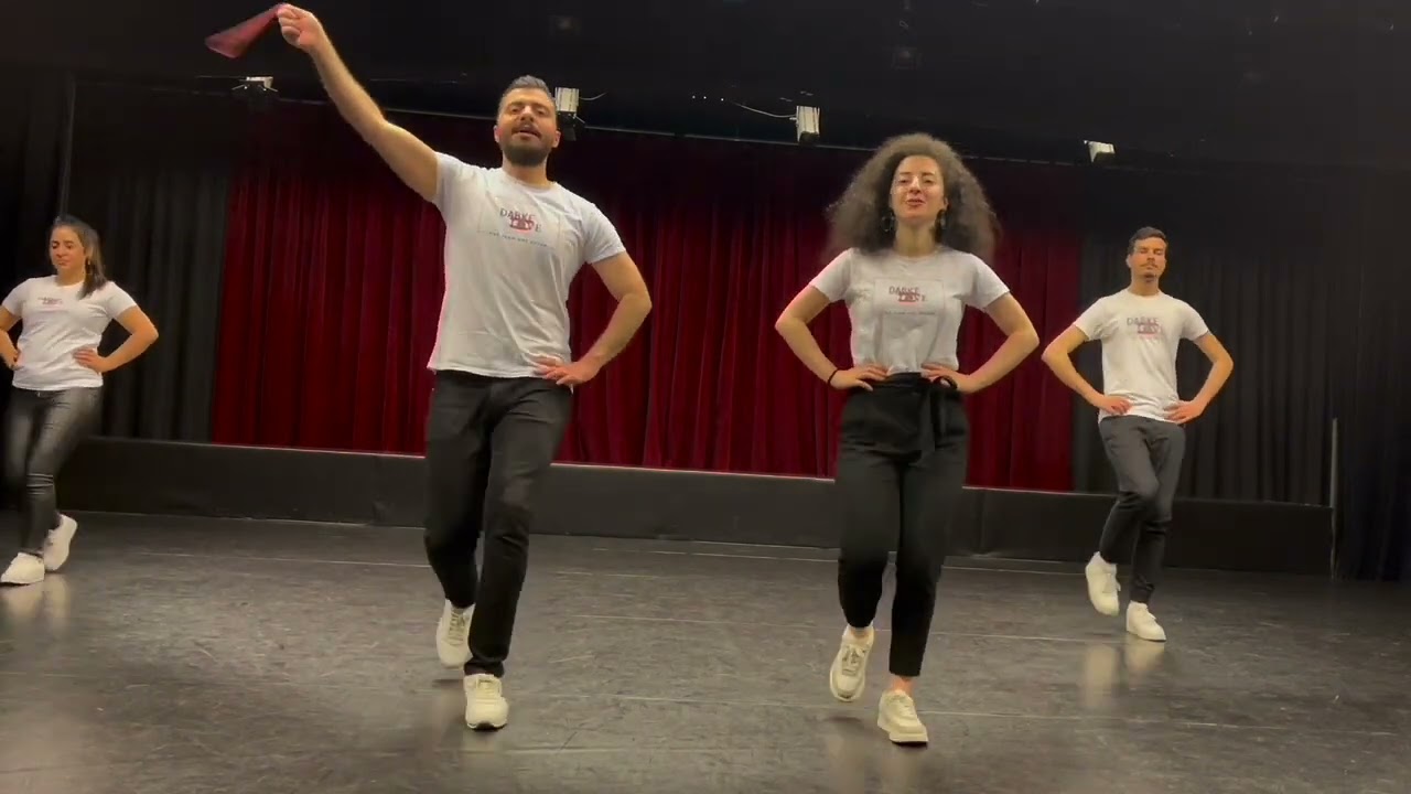 Dabke beginner package 10- Dabke da2a (One-hit) - arabic version دبكة للمبتدئين تعليم باللغة العربية