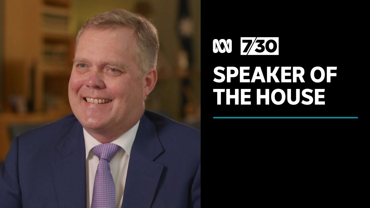 Tony Smith is stepping down as Speaker of the House of Representatives | 7.30
