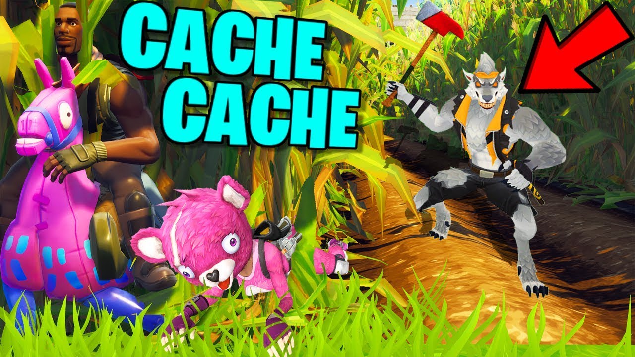 UNE CACHETTE POUR DEUX !! (Cache Cache Fortnite)