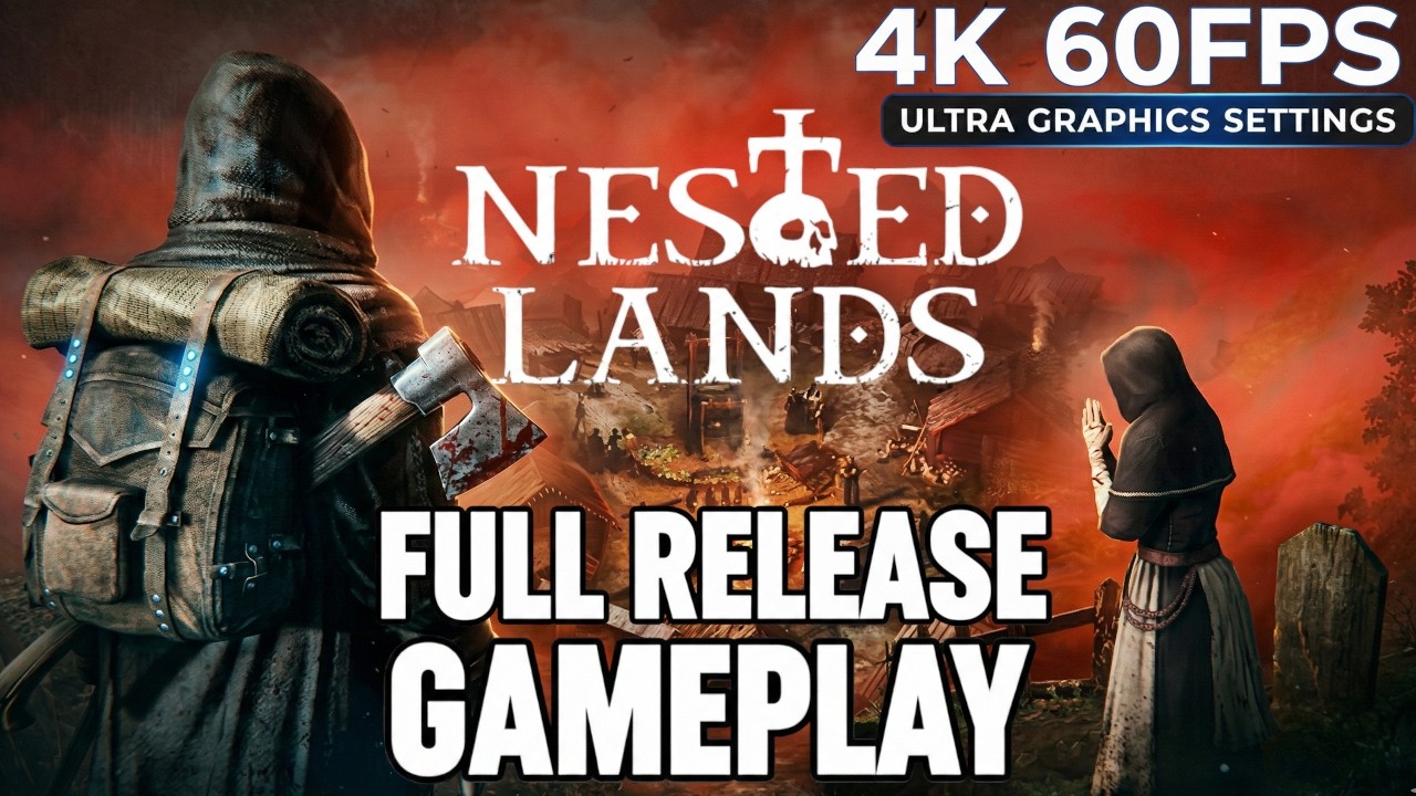 NESTED LANDS - Full Gameplay Walkthrough (10+ Hours Survival Longplay) [4K Ultra]