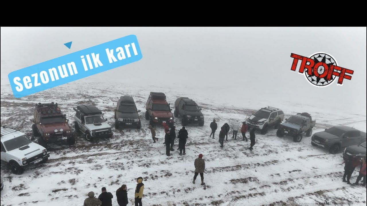 Sezonun ilk karında TROFF öncülüğünde Çakırgöle doğru #offroad #m57 #patrol #raptor #l200 #land 