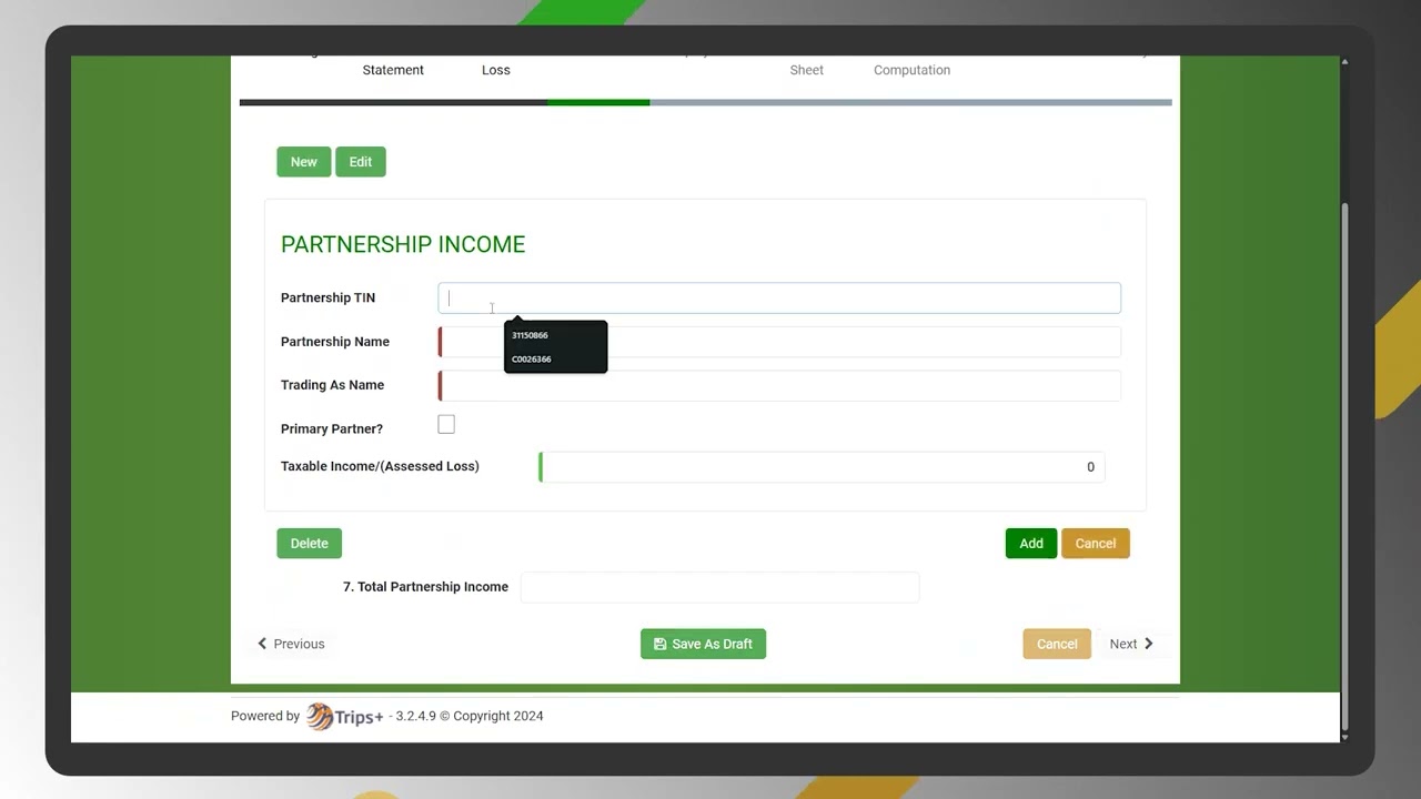 Submit your Personal Income Tax return