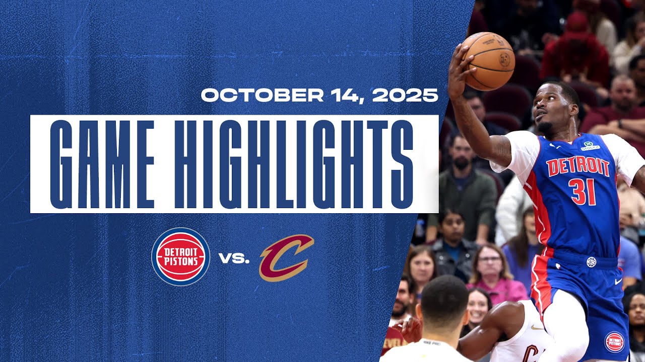 Full Game Highlights l Detroit Pistons @ Cleveland Cavaliers