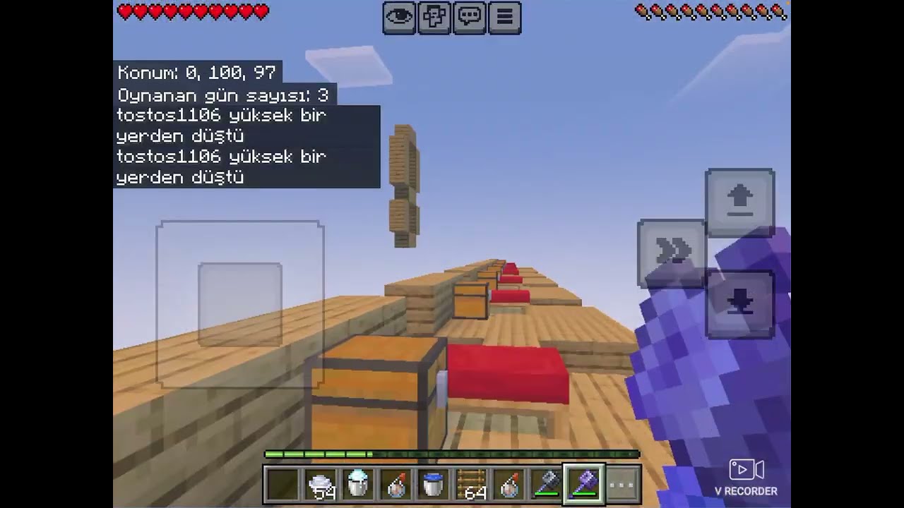 Bugün minecraftta MLG denedim 2