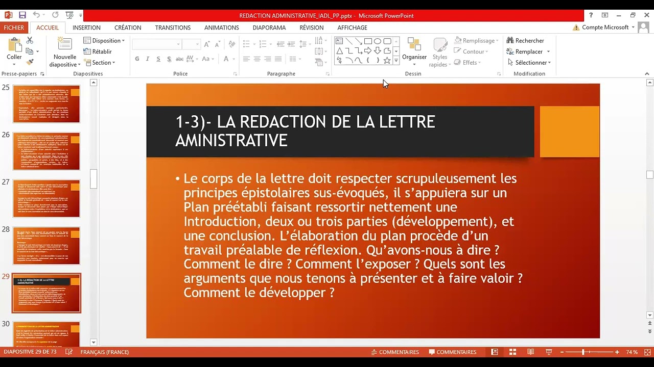 Cours Techniques de r&eacute;daction administrative - LP3
