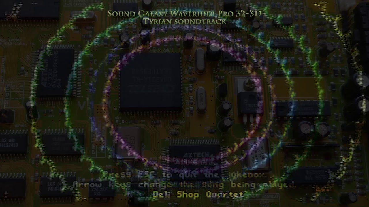 Tyrian soundtrack (Sound Galaxy Waverider Pro 32-3D)