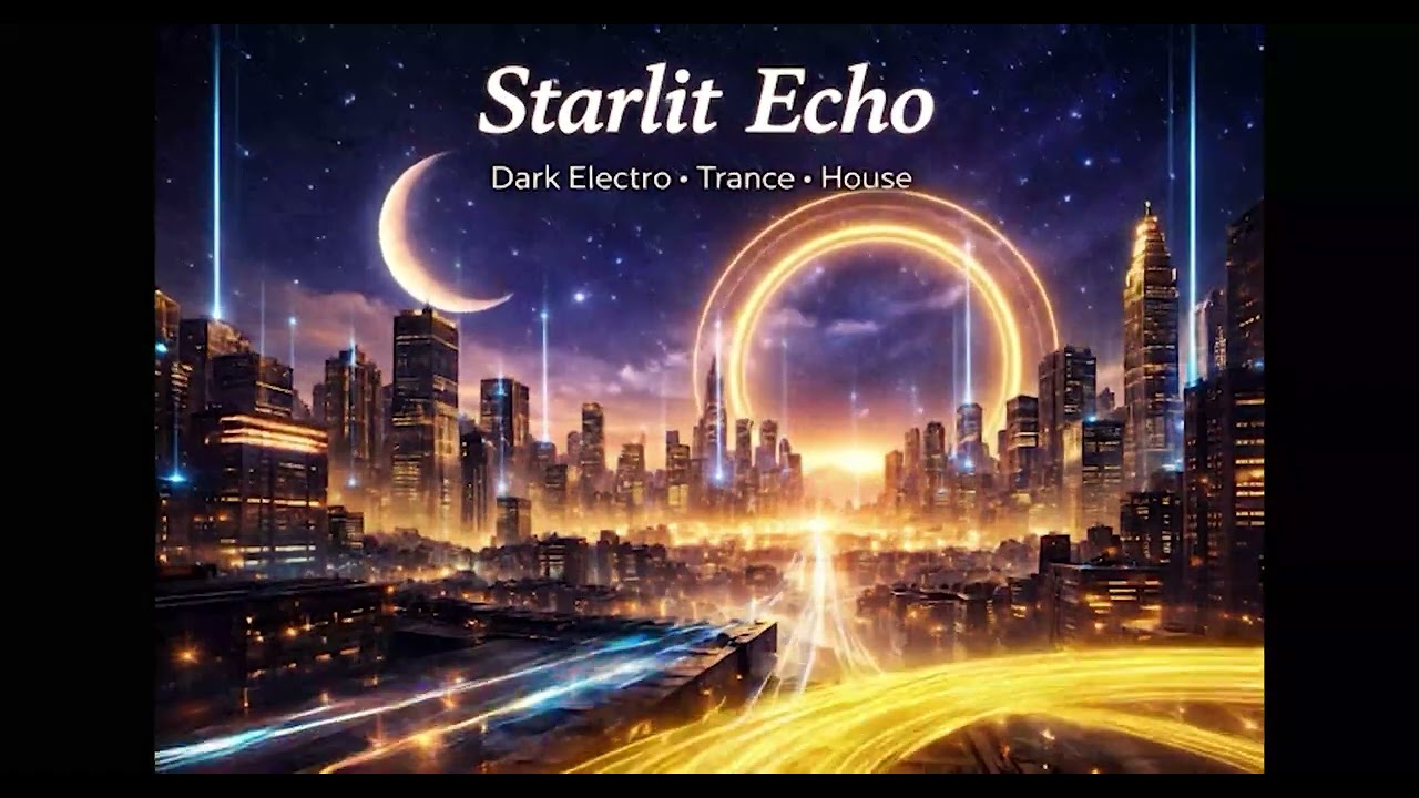 🌌🖤 Starlit Echo — Dark Electro · Trance · House