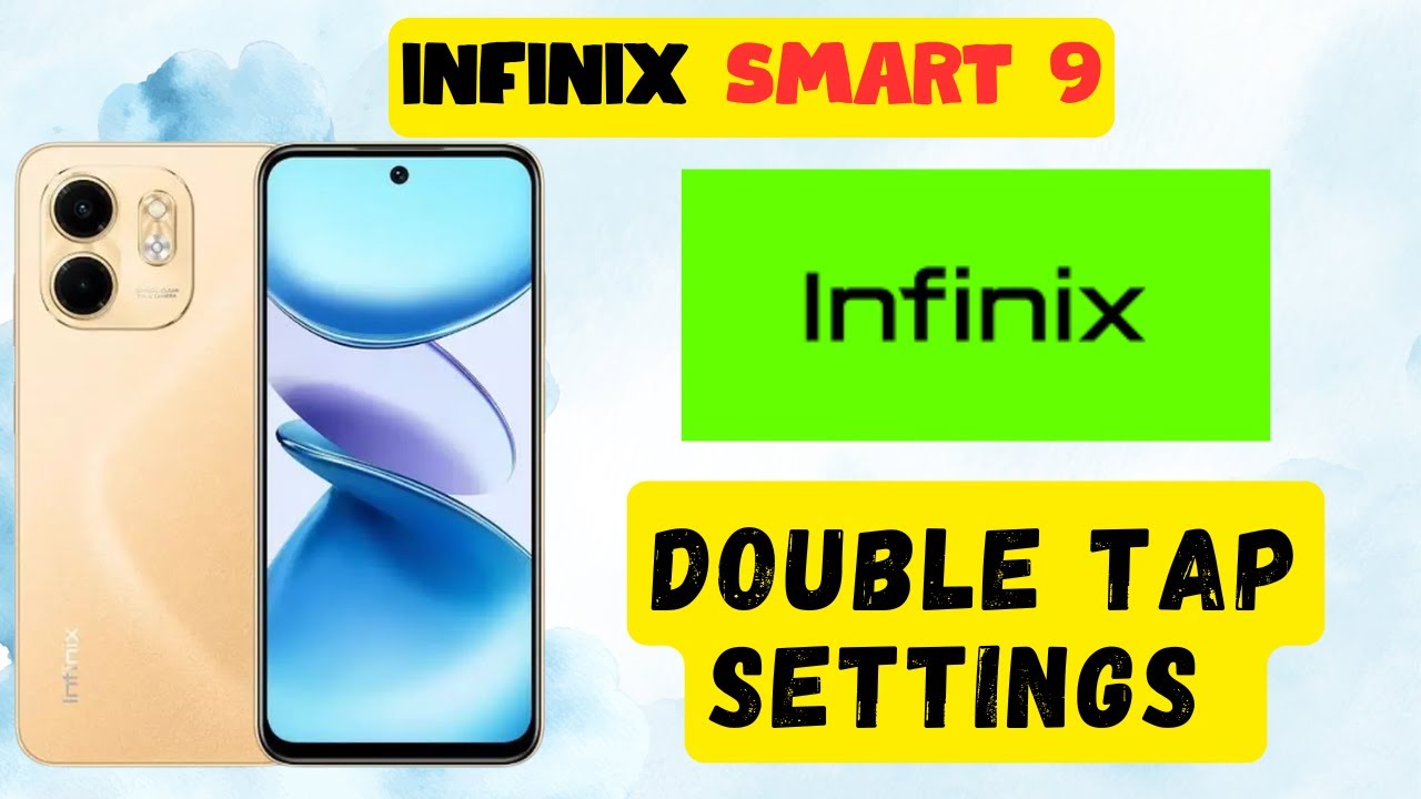 Двойное касание для экрана Infinix Smart 9 || Как использовать двойное касание || Настройки двойн...