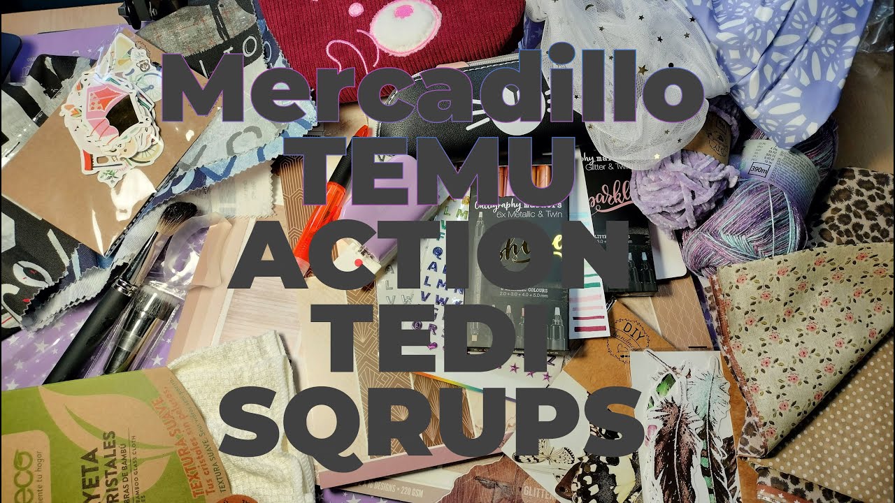 Haul de compras🛒😍 #mercadillo #action #tedi #temu #sqrups #haul