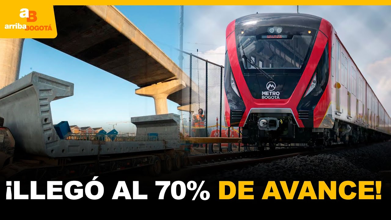 Así avanzan las obras del Metro de Bogotá que ya se prepara para recibir su cuarto tren | CityTv