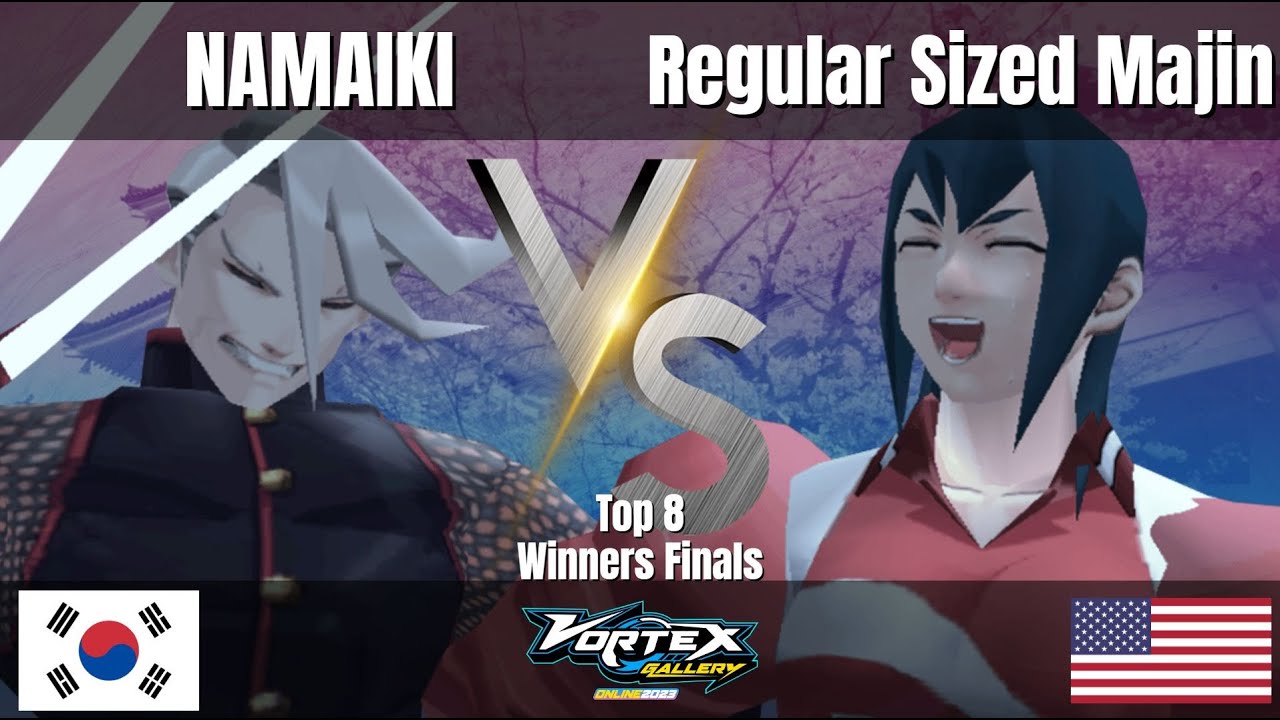 NAMAIKI (Kurow)vs RegularSizedMajin (Natsu)- Vortex Gallery Online 2023 Project Justice WinnersFinal