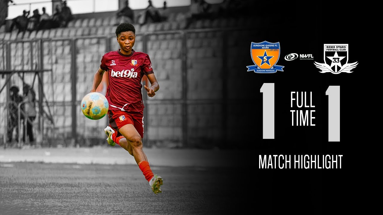 NWFL'26 MW6: Sunshine Queens VS Remo Stars Ladies Match Highlights