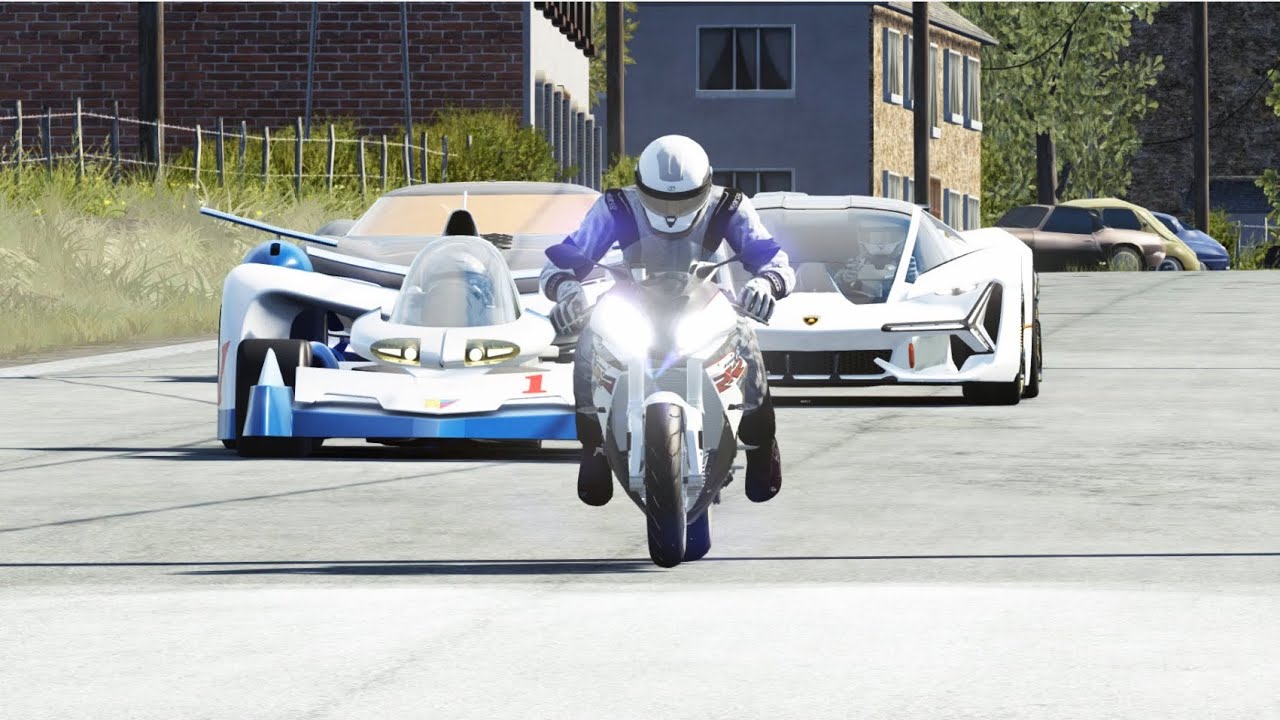 Asurada AKF 0/G vs Concept Hypercars Mercedes-Benz, Lamborghini, Bugatti, Renault vs BMW S1000RR