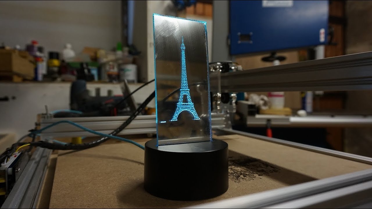 Gravure Laser sur miroir/EleksLaser A3 Pro
