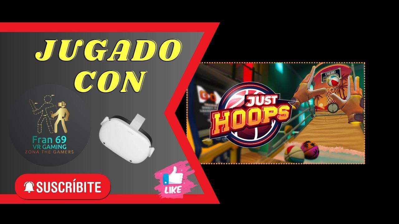 ⛹🏼⛹🏼 [PROBANDO JUST HOOPS]⛹🏼⛹🏼 App Lab MetaQuest 2