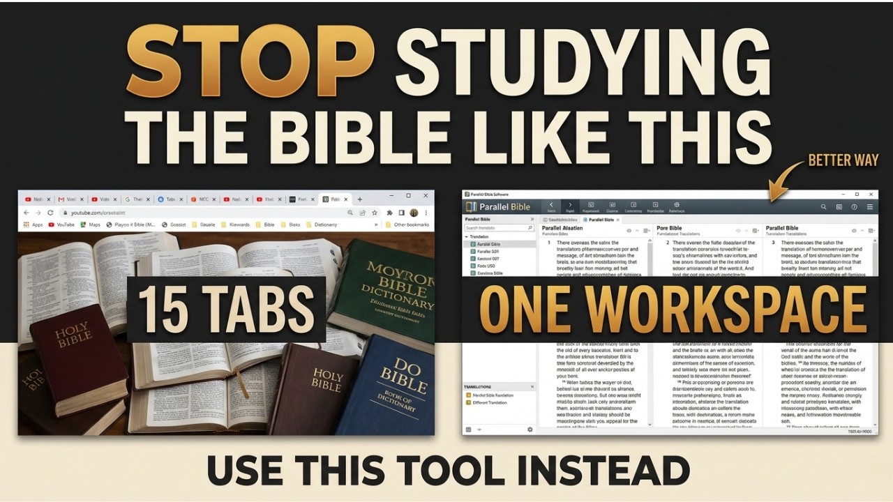 Stop Using 15 Tabs to Study the Bible | Use This Tool Instead