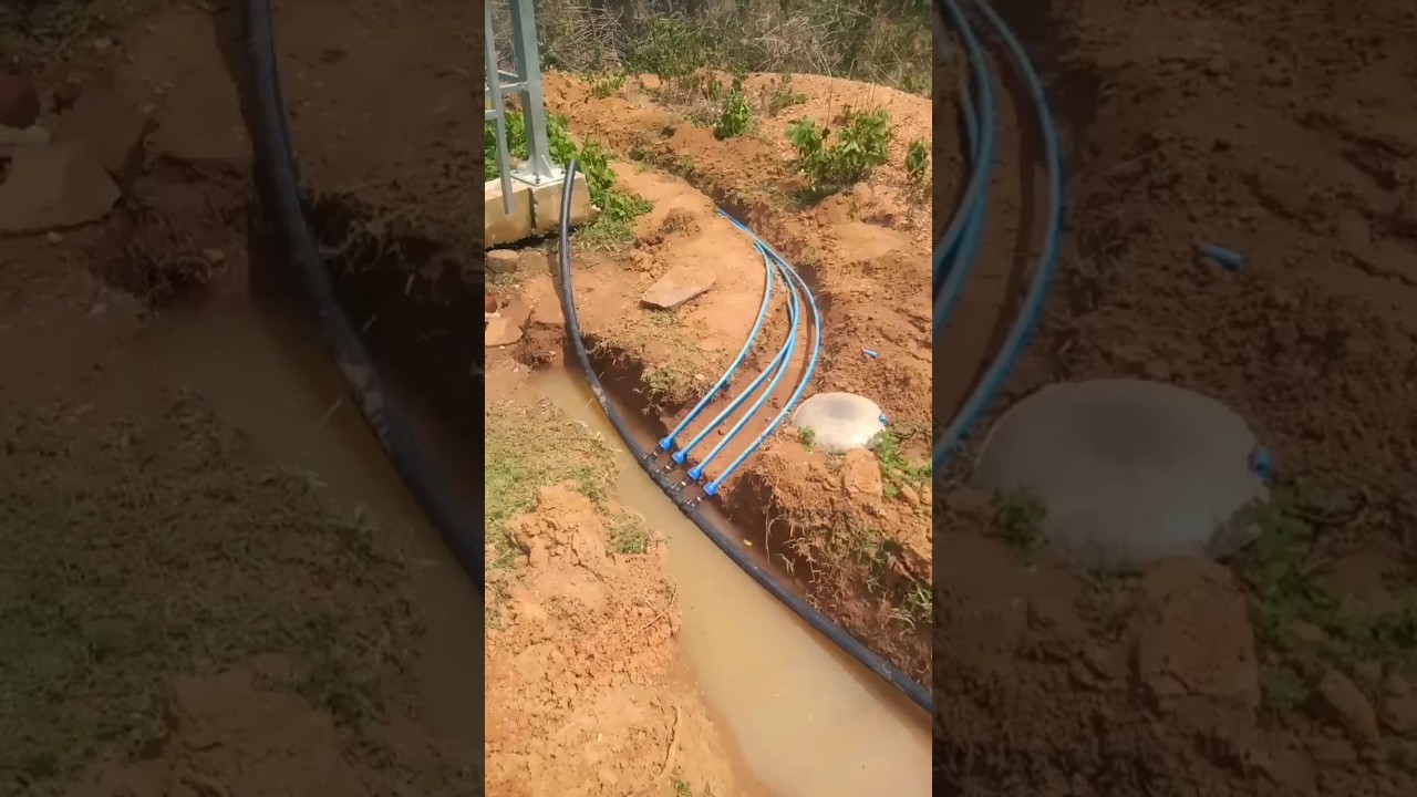 Pipe laying work in JJM project || Har ghar jal || #jjm #jaljeevanmission #civilengineering