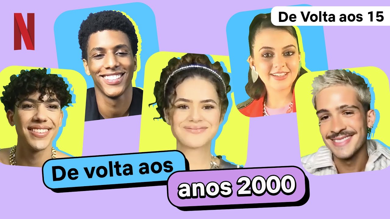 De volta aos anos 2000 com o elenco de DV15 | Netflix Brasil