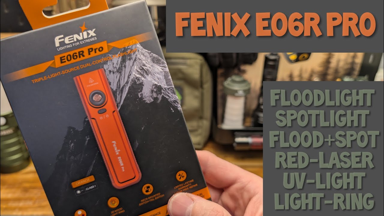 FENIX E06R PRO #review #edc Gear #flashlight 