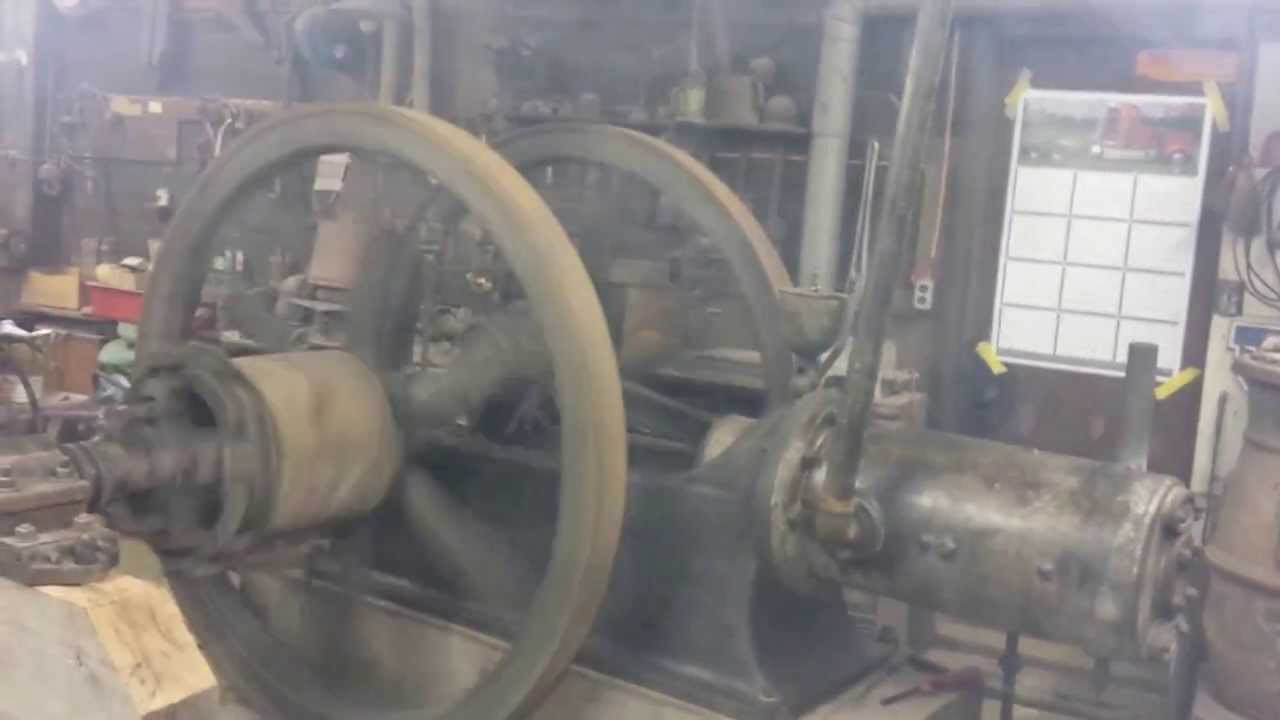 15 hp Pattin Brothers engine 1st run in over 50 yr