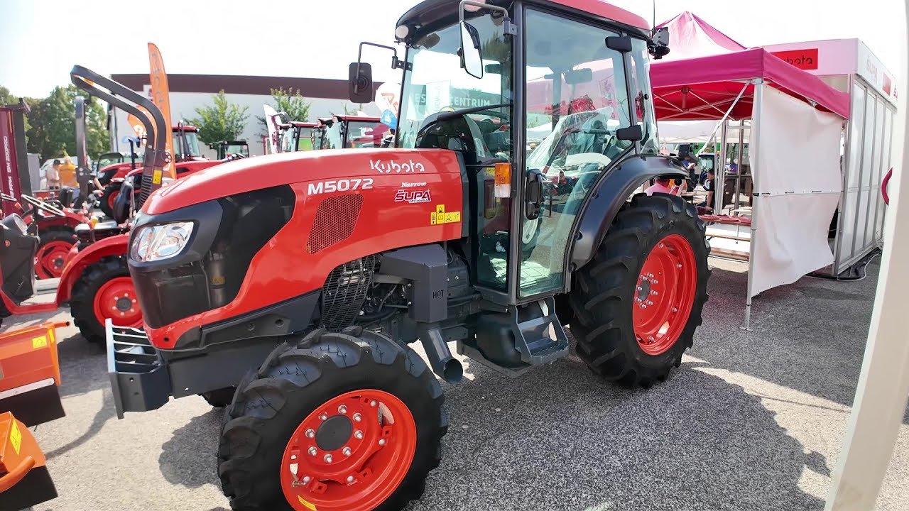 KUBOTA M5072 small tractor 2026