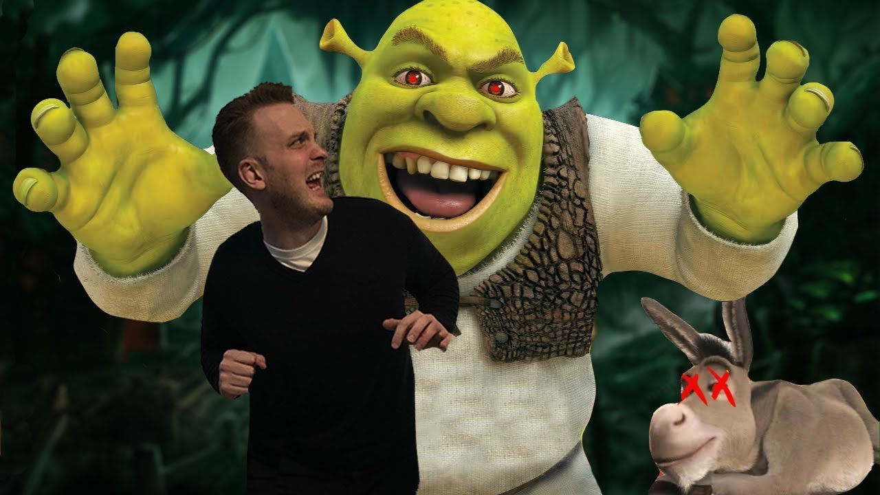 STRASNI SHREK HOCE DA ME POJEDE  - SWAMP SIM SHREK IGRICA
