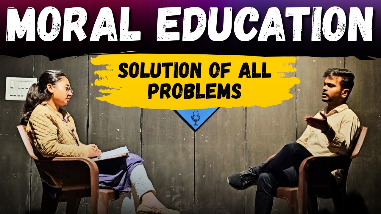 Moral Education | What Is Success | Money vs Character &ndash; What Matters More | Why Crime Is Increasing