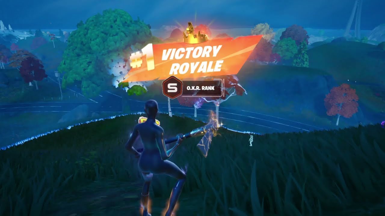 Fortnite battle royal 12 kill gameplay + rare loadout of The OXR mythc slapberry fizz 😴