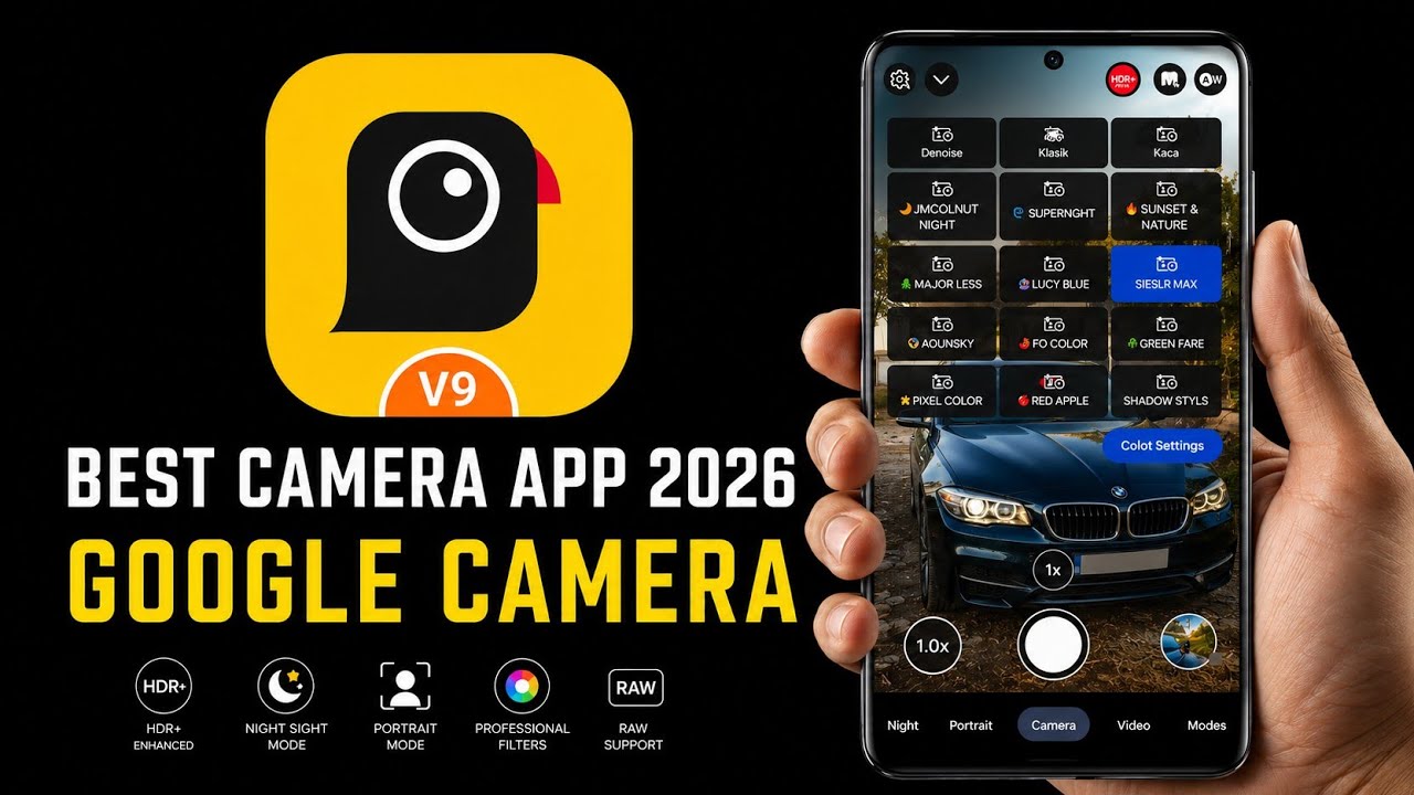 New Gcam 2025 Best Google Camera App