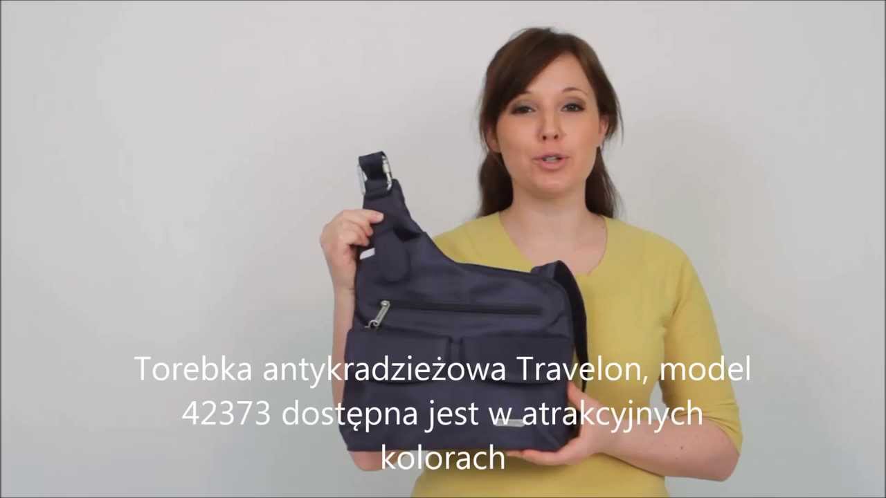 Bezpieczna torebka antykradzieżowa Travelon model 42373