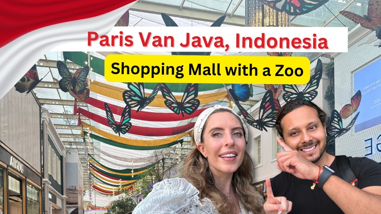 Лучший торговый центр в Бандунге, Paris Van Java🇮🇩 С зоопарком?!