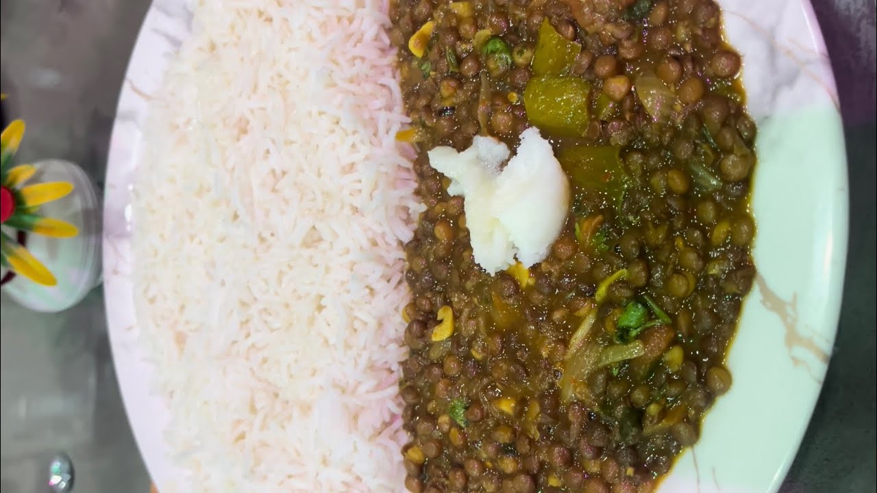 “Masoor Dal aur Chawal – Desi style ghar ka simple tasty combo!” #recipe #desi #mom #indianfood 