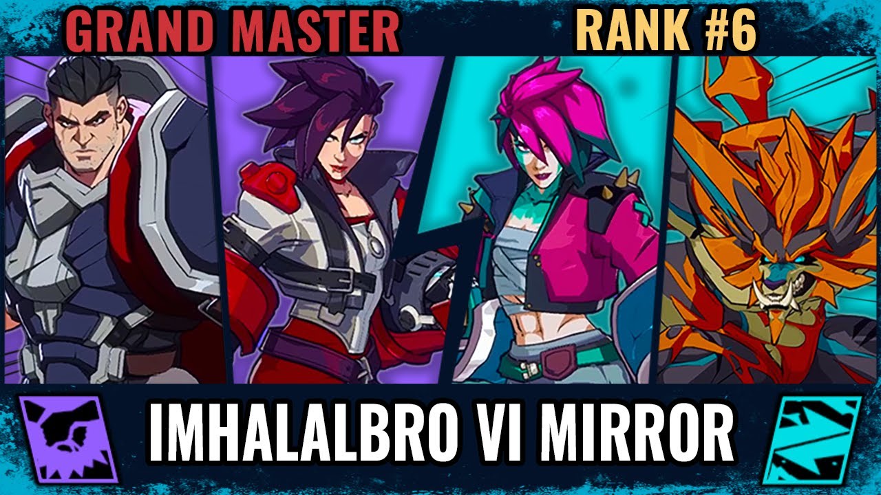 imhalalbro VI MIRROR – [Grand Master] Vi Darius VS Vi Warwick [Rank #6] | 2XKO